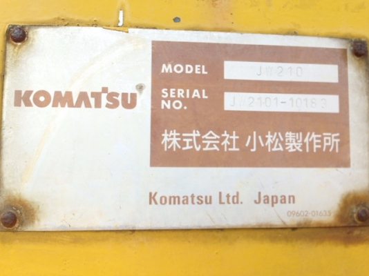 รถบด 7 ล้อยาง Sakai JW210 1694ชม. นำเข้าจากญี่ปุ่น  สนใจโทร. 080-6565422 (หนิง)