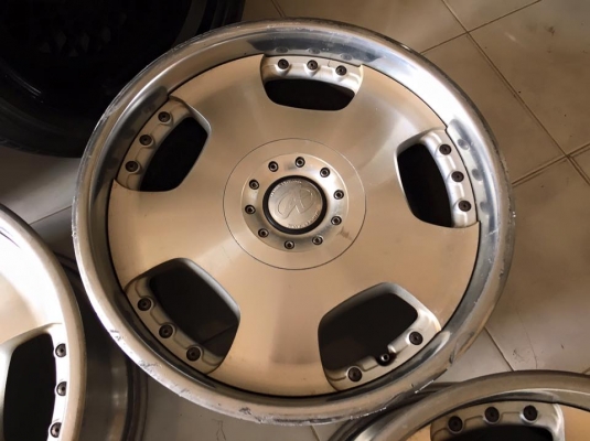 ล้อ VESTA STYLE-D (MADE IN JAPAN) 18 F9 R10 4,5/114.3 ถูกๆ ประมูลญี่ปุ่น