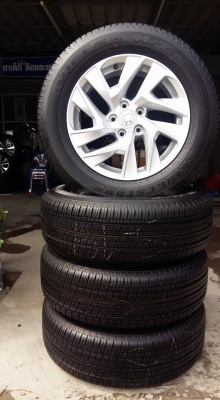 ขายล้อแม็กป้ายแดง crv g4 mc 17" พร้อมยางปี15 สนใจติดต่อเล็กคลองสามครับ 081-3747940