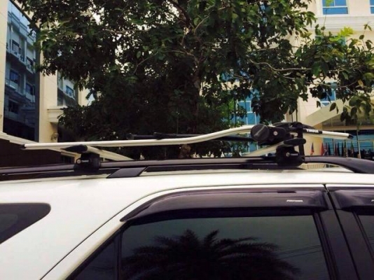 ขาย กล่องบรรทุกสัมภาระ THULE  pacific200 (เปิดได้ 2 ด้าน)สีดำ