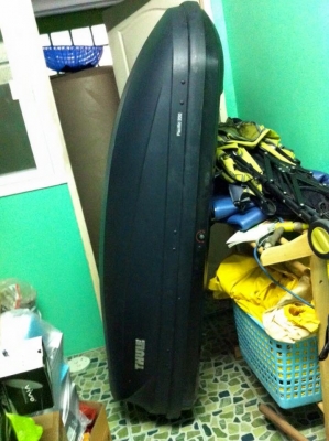 ขาย กล่องบรรทุกสัมภาระ THULE  pacific200 (เปิดได้ 2 ด้าน)สีดำ