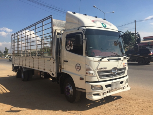 ขายหกล้อ HINO 175 ซีรีส์500 รุ่น FC9JLLA กระบะคาร์โก้ ยาว 6.50 เมตร ปี 53 เครื่องดี คัสซีสวย ยางเต็ม