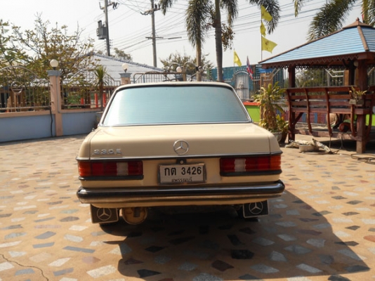 เบนซ์ บอดี้ 123 สภาพสวยมาก สีเหลืองงาช้าง (เบอร์โทรติดต่อ 081-942-5002)