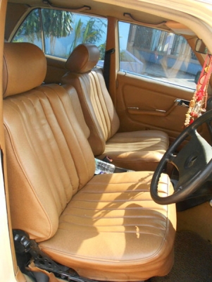 เบนซ์ บอดี้ 123 สภาพสวยมาก สีเหลืองงาช้าง (เบอร์โทรติดต่อ 081-942-5002)