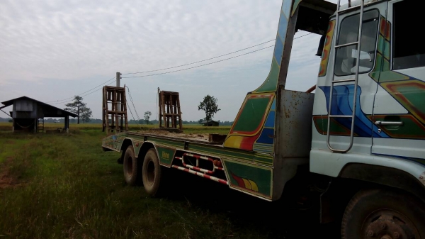 รถสิบเทรนเลอร์ hino FD 2 เพลา ยางเล็ก เครื่อง HO6C เทอร์โบ พวงมาลัยเพลาเวอร์ เบรกจิฟฟี่ เครื่องดี คันซีสวย เล่มทะเบียน เอกสารครบ