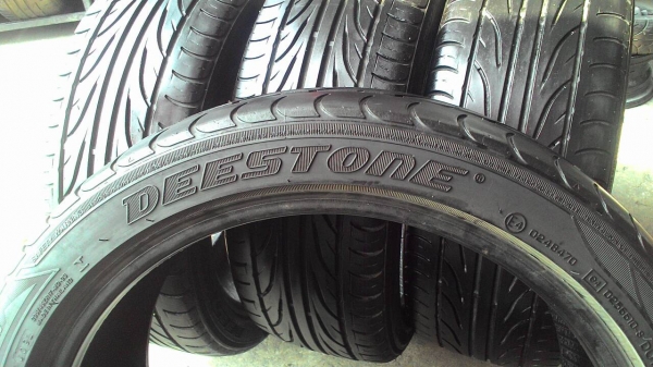 205/45R17 DEESTONE CARRERAS R702 ปี2014 ไม่มีปะ ชุด 4 เส้น tel.081-427-3941 ไอดีไลน์ autobot107