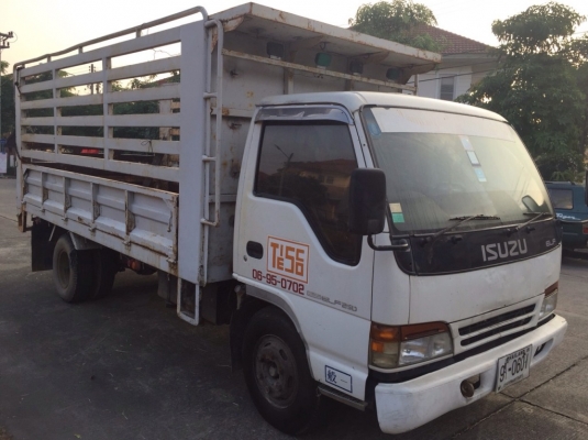 ISUZU 120แรง NPR66 PX ยาว 5เมตร รถออกห้าง ยางใหม่ กะบะสวยรถตามรูป