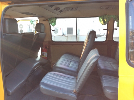 ขายรถตู้ โตโยต้า ไฮเอช เครื่องไมตี้ 2L เทอร์โบ เกียร์ธรรมดา เพาเวอร์ ภายในสวยเบาะหนังสวยๆเบาะหลัง3แถวครบ แอร์หน้า-หลังเย็นฉ่ำ ตัวถังเดิมๆสียังใช้ได้สติ๊กเกอร์ลอกออกได้ ยางดี เครื่องแน่นๆเกียร์แน่นช่วงล่างดี รถขับดีเลยครับ พร้อมใช้ ภาษี59 ประกันประเภท3