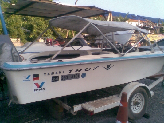 ขายเรือเปล่า Yamaha 15 ฟุต (ไม่รวมเครื่องนะคะ)