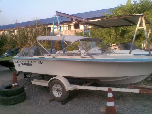 ขายเรือเปล่า Yamaha 15 ฟุต (ไม่รวมเครื่องนะคะ)