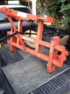 ขายผานยกร่อง  ใส่ 30-36 แรง สภาพเกือบใหม่ ใช้น้อย