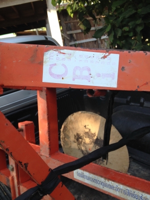 ขายผานยกร่อง  ใส่ 30-36 แรง สภาพเกือบใหม่ ใช้น้อย