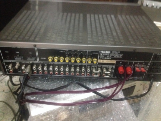 YAMAHA AVX 100 เก่าญี่ปุ่นเเท้สภาพสวยใช้ไฟ100V