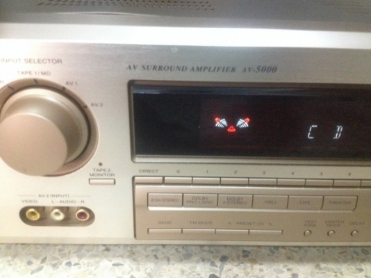 SUNSUI AV 5000เก่าญี่ปุ่นเเท้สภาพสวยใช้ไฟ 100V