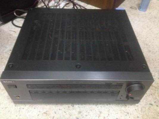 SONY TA AV607G INTEGRATED AV AMPLIFIER รุ่นใหญ่เก่าญี่ปุ่นใช้ไฟ100V