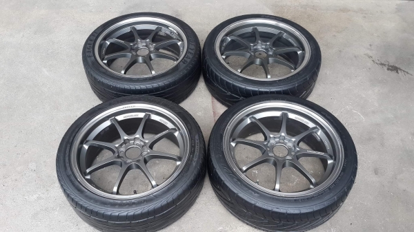 CE28 ขอบ 17 4รู100 พร้อมยาง 205/45/17
