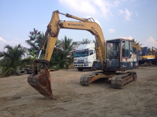 FROM JAPANรถขุด KOMATSU PC90-1(เทียบเท่า PC100-5)คอนโทรลน้ำมัน/ปั๊มนิ้ว ราคาเพียง 695,000 บาท สนใจรีบติดต่อ 0819337688