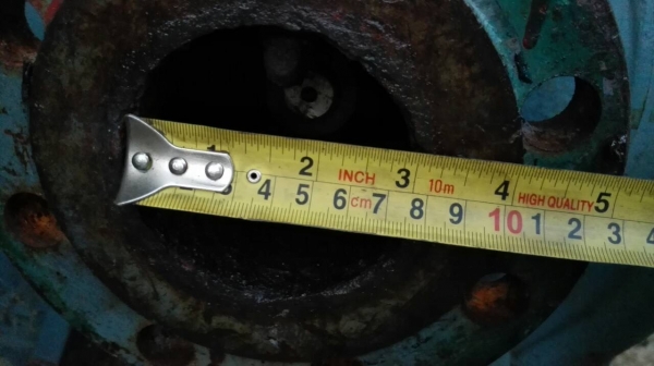 *** Sold *** ปั้มหอยโข่ง EBARA Japan ใบพัดทองเหลือง เข้า 3"- 2.5" สภาพสวย วิ่งเงียบ พร้อมใช้งาน มี 2 ตัว