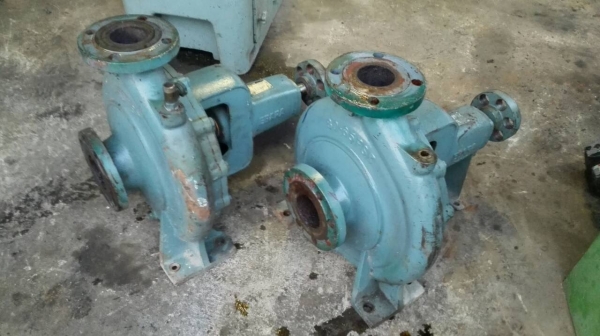 *** Sold *** ปั้มหอยโข่ง EBARA Japan ใบพัดทองเหลือง เข้า 3"- 2.5" สภาพสวย วิ่งเงียบ พร้อมใช้งาน มี 2 ตัว