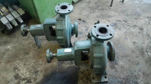 *** Sold *** ปั้มหอยโข่ง EBARA Japan ใบพัดทองเหลือง เข้า 3"- 2.5" สภาพสวย วิ่งเงียบ พร้อมใช้งาน มี 2 ตัว