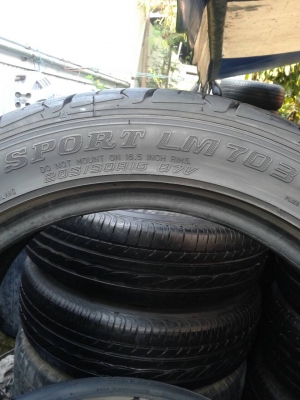 205/50R16 DUNLOP SP SPORT LM 703 ชุด 4 เส้น tel.081-427-3941 ไอดีไลน์ autobot107 205/50R16 DUNLOP SP SPORT LM 703 ชุด 4 เส้น tel.081-427-3941 ไอดีไลน์ autobot107