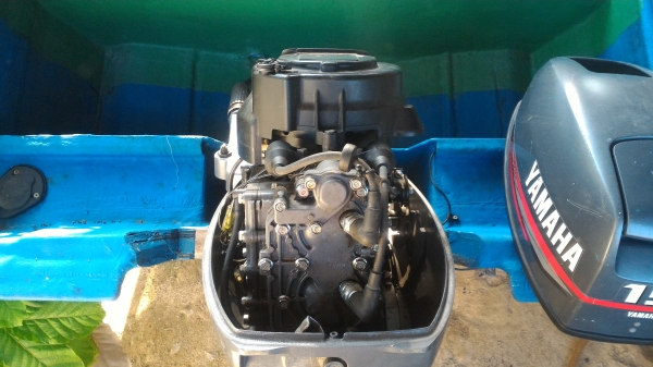 ขายเรือไฟเบอร์ 11 ฟุต เครื่อง Yamaha 15 แรง 2 จังหวะ ขายเรือไฟเบอร์ 11 ฟุต เครื่อง Yamaha 15 แรง 2 จังหวะ