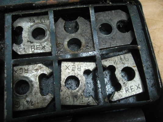 ต๊าปเกลียวมือ rex japan ชุดอุปกรณ์ครบ