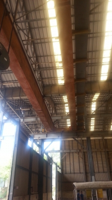 ขายเครนโรงงาน20 ตันฮิตาชิคานกว้าง 19.50 เมตรเดืนยาว 50 เมตรราคา 6 แสนบาท