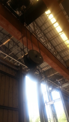 ขายเครนโรงงาน20 ตันฮิตาชิคานกว้าง 19.50 เมตรเดืนยาว 50 เมตรราคา 6 แสนบาท