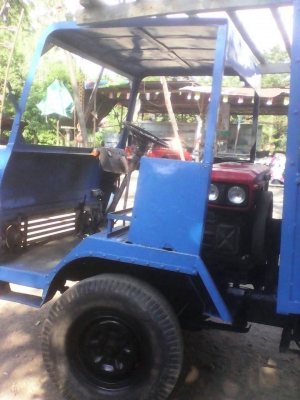 อีแต๋นดั๊มพร้อมเครื่อง คูโบต้า ER 15 แรง ใช้งานปกติ ลดราคาต้อนรับปีใหม่ 80000 บาท