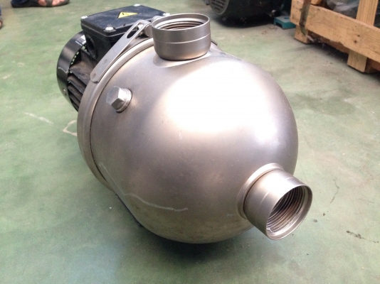 ขายปั้มน้ำหัวปั้มสแตนเลส Groundfos 3/4HP. 380V สภาพสวย วิ่งนิ่ม พร้อมใช้งาน