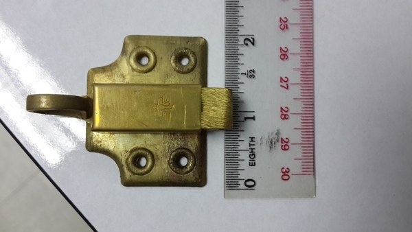 ขายกลอนสปริง1คู่ตรานกอินทรีย์เยอรมัน รุ่นเก่าทองเหลืองเยอรมัน GERMANY.