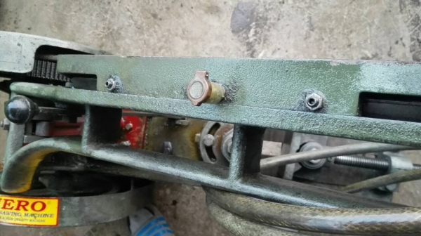 ====== SOLD OUT!! ====== เลื่อยตัดเหล็ก HERO 14" มอเตอร์ Mitsu 220V. ไฟบ้าน สภาพสวย กลไกแน่น เดินเงียบ พร้อมใช้