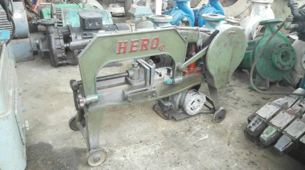 ====== SOLD OUT!! ====== เลื่อยตัดเหล็ก HERO 14" มอเตอร์ Mitsu 220V. ไฟบ้าน สภาพสวย กลไกแน่น เดินเงียบ พร้อมใช้