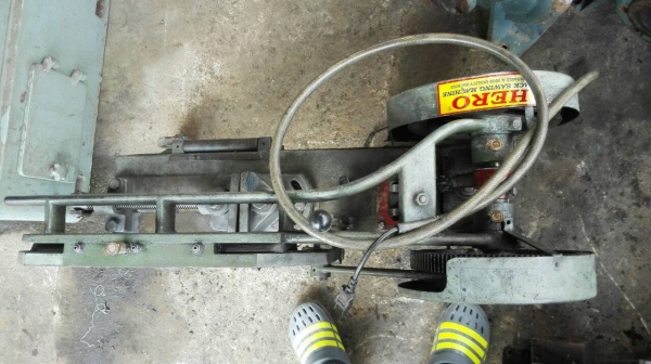 ====== SOLD OUT!! ====== เลื่อยตัดเหล็ก HERO 14" มอเตอร์ Mitsu 220V. ไฟบ้าน สภาพสวย กลไกแน่น เดินเงียบ พร้อมใช้