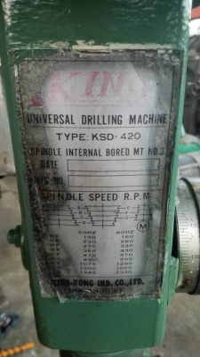 ====== SOLD OUT!! ====== เจาะ KING ตัวใหญ่สุด มอเตอร์ Mitsu 1 HP. 220V. ใช้ไฟบ้าน สด สวย แน่น พร้อมใช้งาน