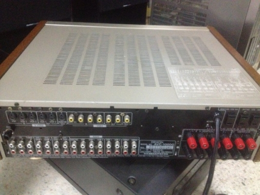 DENON AVC 1000G เก่าญี่ปุ่นเเท้สภาพสวยใช้ไฟ100V DENON AVC 1000G เก่าญี่ปุ่นเเท้สภาพสวยใช้ไฟ100V