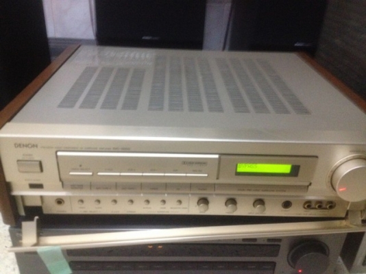 DENON AVC 1000G เก่าญี่ปุ่นเเท้สภาพสวยใช้ไฟ100V DENON AVC 1000G เก่าญี่ปุ่นเเท้สภาพสวยใช้ไฟ100V