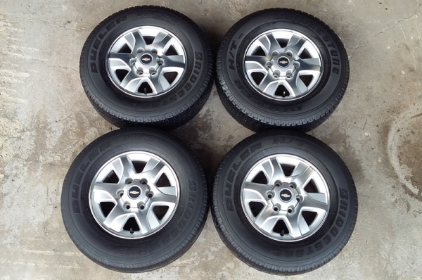 ล้อ,Chevrolet Trailblazer-Colorado 16"6รู ติดยาง 7,500