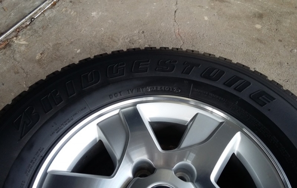 ล้อ,Chevrolet Trailblazer-Colorado 16"6รู ติดยาง 7,500