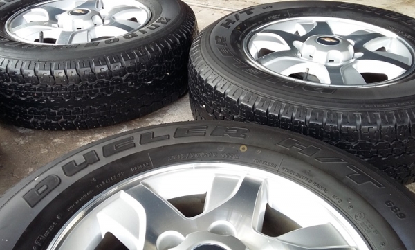 ล้อ,Chevrolet Trailblazer-Colorado 16"6รู ติดยาง 7,500