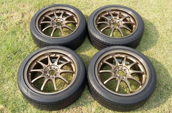 ล้อ,CE28 แท้ สี"BR" ปี03 17X7.5 Off50 5/100 35,000