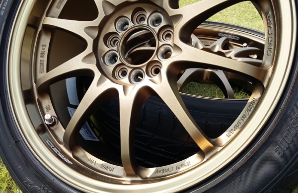 ล้อ,CE28 แท้ สี"BR" ปี03 17X7.5 Off50 5/100 35,000