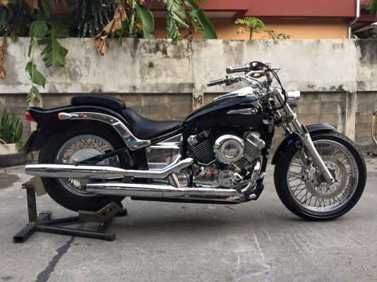 YAMAHA Dragstar 400 custom ปี02 ทะเบียน 88,000 บาท รับซื้อขายแลกเปลี่ยน