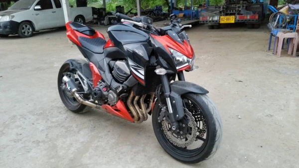 ขายถูกมอเตอร์ไซค์บิ๊กไบค์ KAWASAKI  Z800 2014 พร้อมทะเบียน