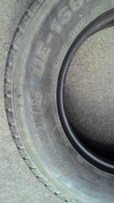 215/75R16C MAXXIS TRUCMAXX UE-168 ปีใหม่ๆ ปี2014 ไม่มีปะ มี 2 เส้น tel.081-427-3941 ไอดีไลน์ autobot107 215/75R16C MAXXIS TRUCMAXX UE-168 ปีใหม่ๆ ปี2014 ไม่มีปะ มี 2 เส้น tel.081-427-3941 ไอดีไลน์ autobot107