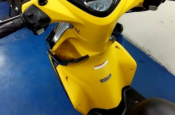 mio125 GTX สีเหลืองดำ ตัวท๊อปล้อแมกซ์ รถเดือน มิ.ย.ปี55 ไมล์ 11xxx โล รถเครื่องดีสีสวย แถม 4 รายการ 22900