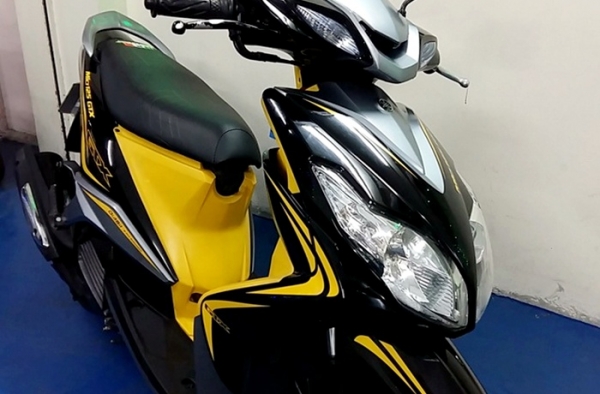 mio125 GTX สีเหลืองดำ ตัวท๊อปล้อแมกซ์ รถเดือน มิ.ย.ปี55 ไมล์ 11xxx โล รถเครื่องดีสีสวย แถม 4 รายการ 22900
