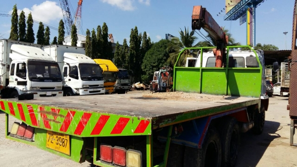 สิบล้อ ร็อค 175 เพาเดียว เครน UNIC 3ตัน ท้องแบน พื้นเรียบ ยาว5.30ม สภาพดีสวยพร้อมใช้ ทะเบียนพร้อมโอน สิบล้อ ร็อค 175 เพาเดียว เครน UNIC 3ตัน ท้องแบน พื้นเรียบ ยาว5.30ม สภาพดีสวยพร้อมใช้ ทะเบียนพร้อมโอน