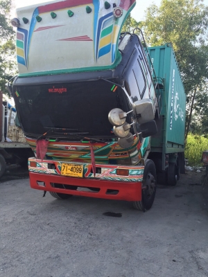 ขายรถสิบล้อพื้นเรียบฮีโน่FL3H